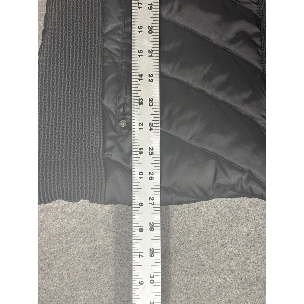 Nautica Womens Black Chevron Puffer Jacket Water Resistant Quilted Coat Q020331 - Picture 7 of 9